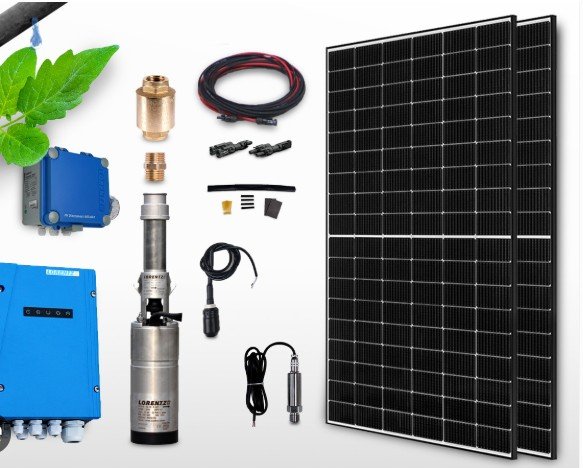 Pompe à eau solaire - vue 1